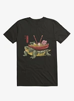 Turtle Kame Ramen Black T-Shirt