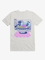 Vaporwave Ramen White T-Shirt