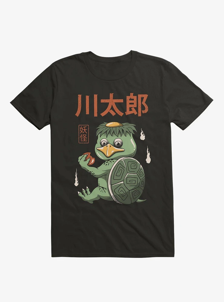 Yokai Turtle Black T-Shirt