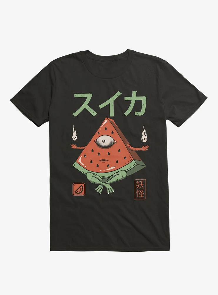 Yokai Watermelon Black T-Shirt