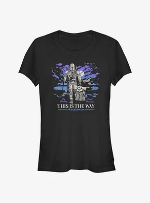 Star Wars The Mandalorian Big Bounty Small Package Girls T-Shirt