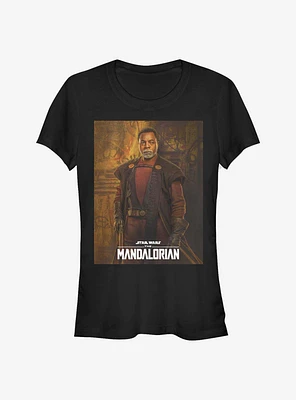 Star Wars The Mandalorian Greef Karga Poster Girls T-Shirt