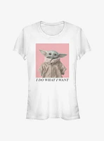 Star Wars The Mandalorian Sassy Child Girls T-Shirt