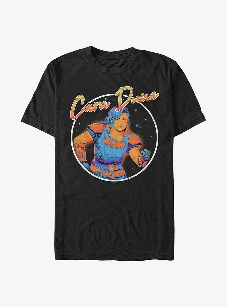 Star Wars The Mandalorian Cara Dune 80's Hero T-Shirt