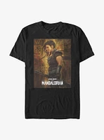 Star Wars The Mandalorian Cara Dune Poster T-Shirt