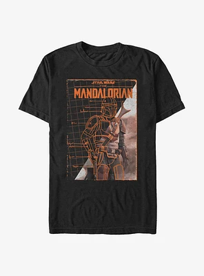 Star Wars The Mandalorian Gallery Poster T-Shirt