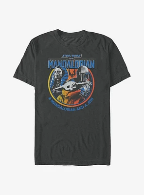 Star Wars The Mandalorian Mando And A Jedi T-Shirt