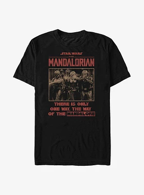 Star Wars The Mandalorian Mando Blasting T-Shirt