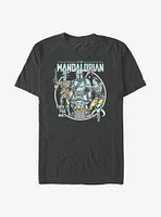 Star Wars The Mandalorian Mando Crew Pop T-Shirt