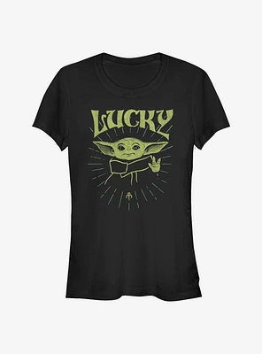 Star Wars The Mandalorian Force Of Luck Child Girls T-Shirt