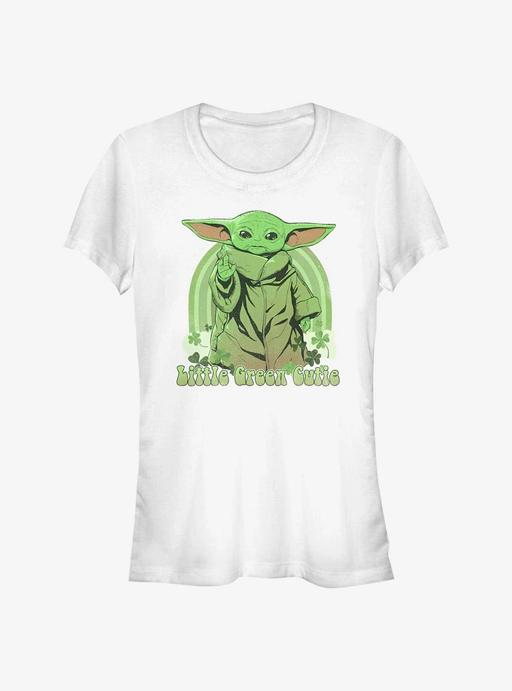 Star Wars The Mandalorian Little Green Child Girls T-Shirt