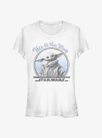 Star Wars The Mandalorian Child This Is Way Girls T-Shirt