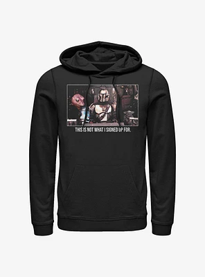 Star Wars The Mandalorian Squad Goals Hoodie