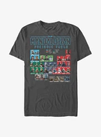 Star Wars The Mandalorian Periodic Table T-Shirt