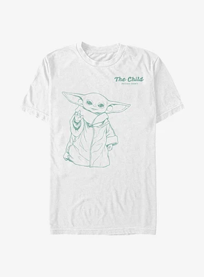 Star Wars The Mandalorian Playful Child T-Shirt