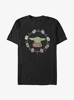 Star Wars The Mandalorian Child Egging Around T-Shirt