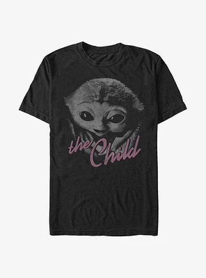 Star Wars The Mandalorian Child Faded T-Shirt