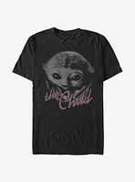 Star Wars The Mandalorian Child Faded T-Shirt