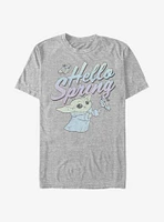 Star Wars The Mandalorian Child Hello Spring T-Shirt