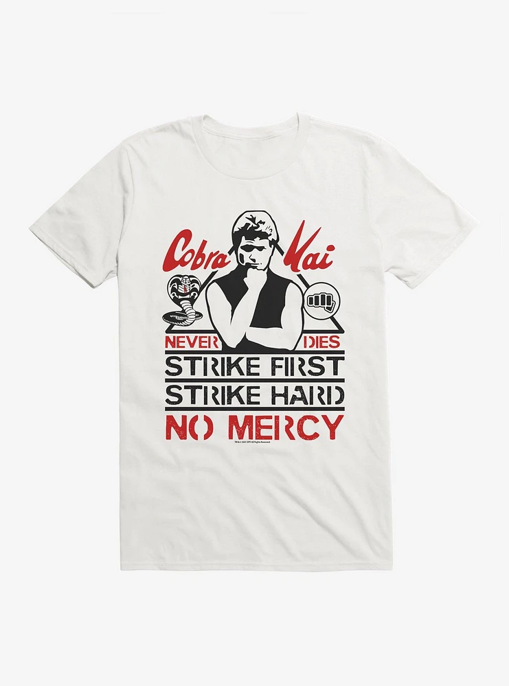 Cobra Kai John Kreese No Mercy T-Shirt