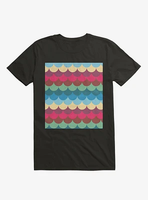 Colorful Mermaid Pattern T-Shirt