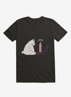 Traveler Tourist Big Ben Bear UK T-Shirt