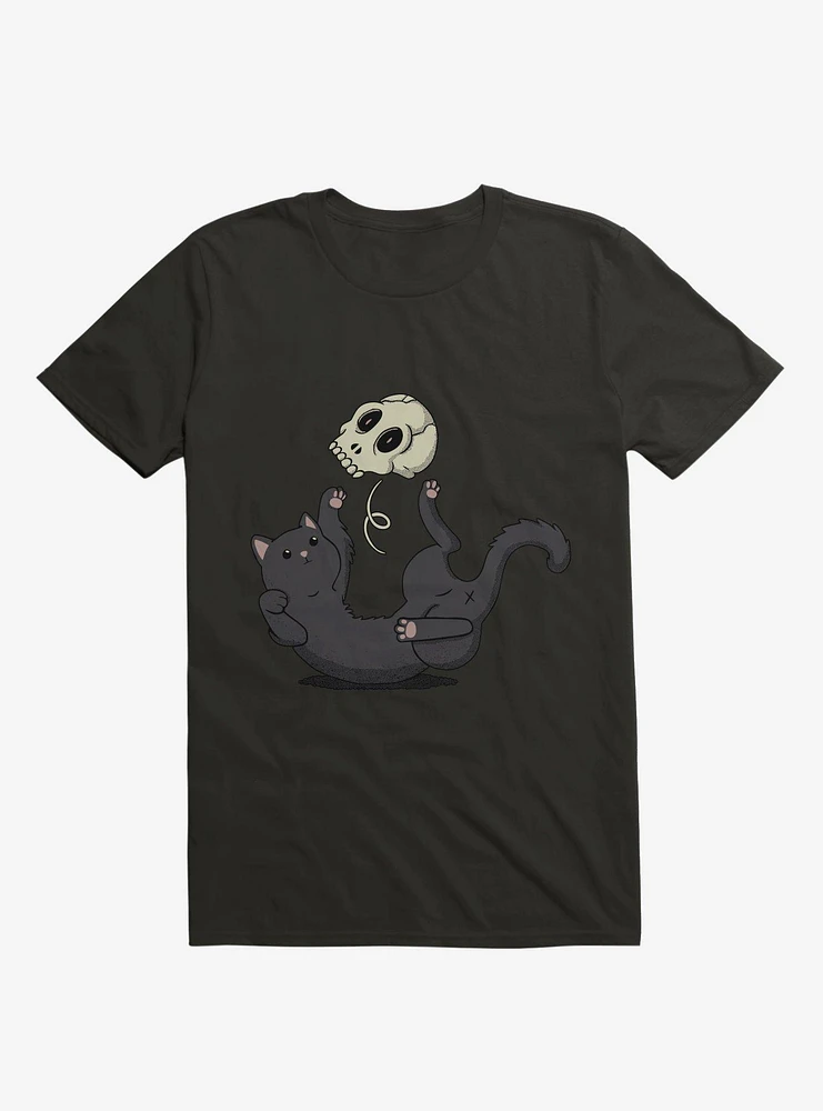 Skull Black Cat T-Shirt