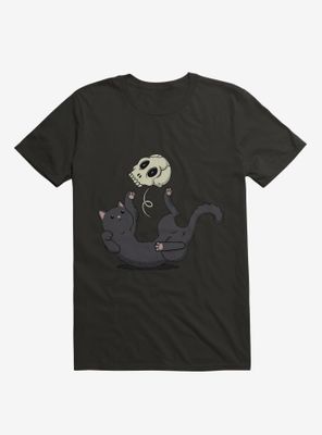 Skull Black Cat T-Shirt