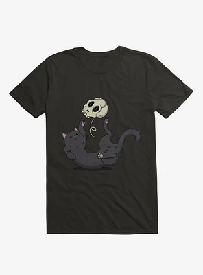 Skull Black Cat T-Shirt