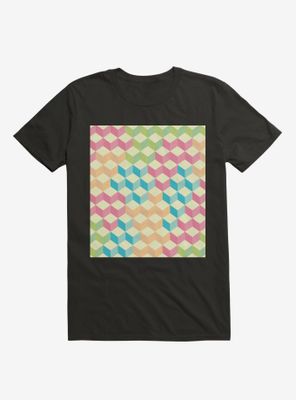 Sugar Cubes Geometric Pattern T-Shirt