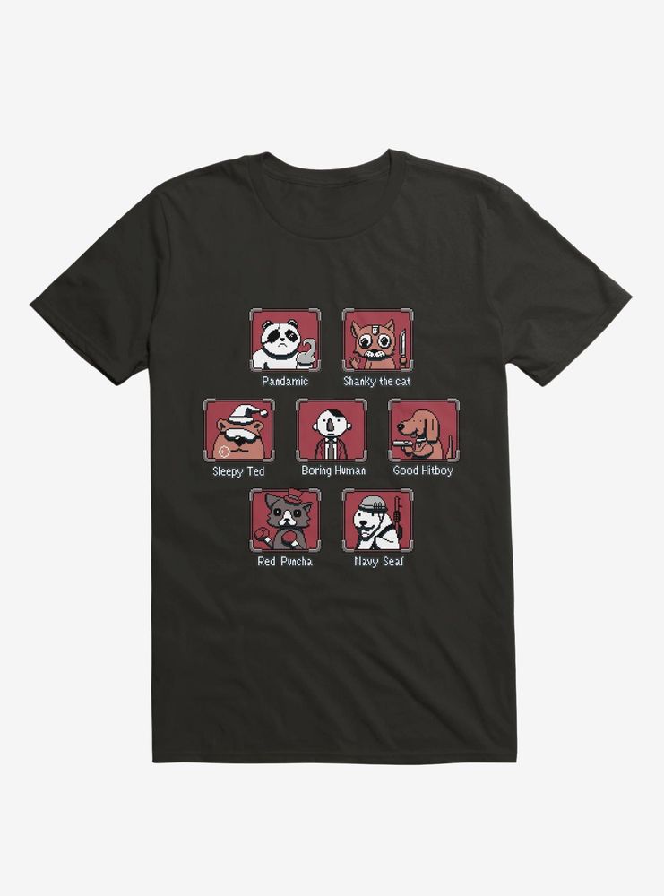 Video Game Characters T-Shirt