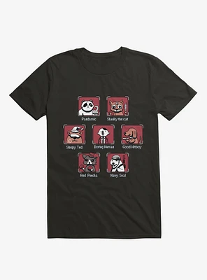 Video Game Characters T-Shirt