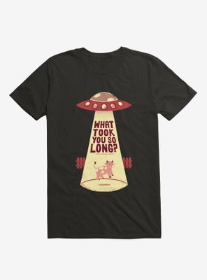 Why Did You Took So Long Alien Funny T-Shirt