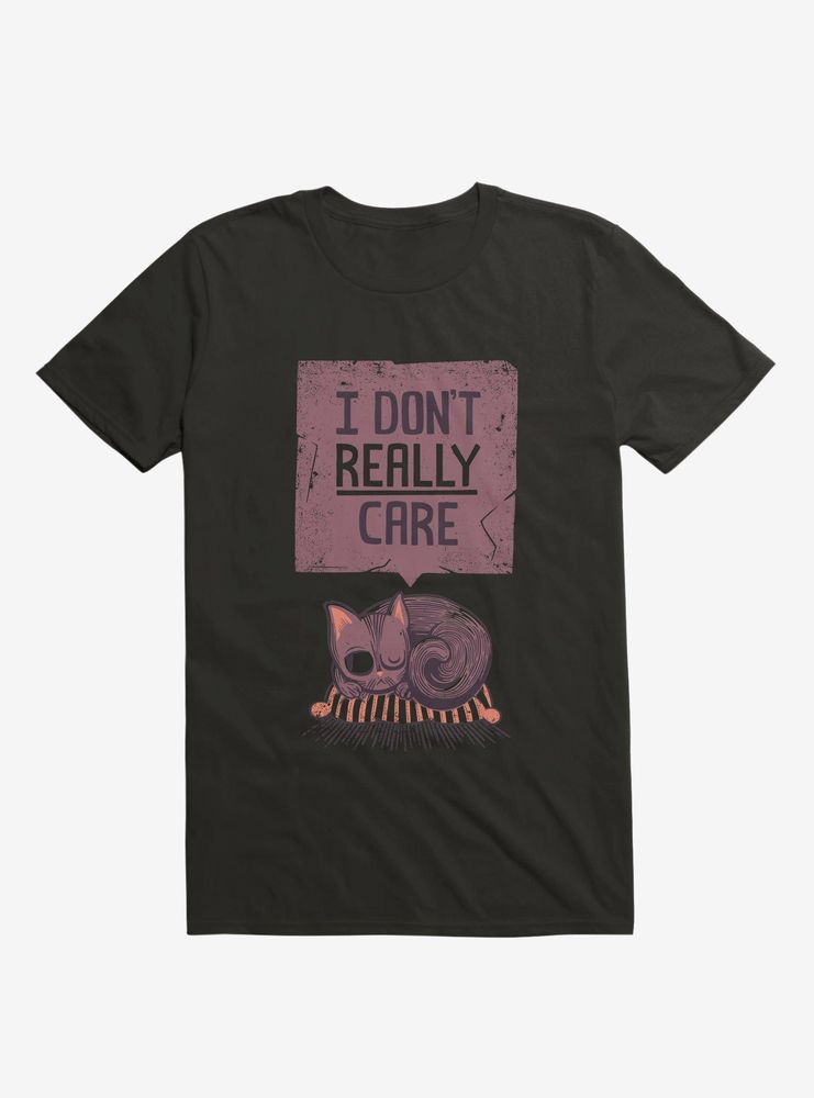 I Dont Care Cat T-Shirt