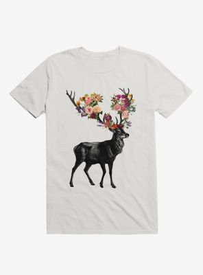 Spring Itself Deer Floral T-Shirt