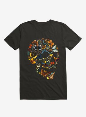 Butterfly Skull Vintage T-Shirt