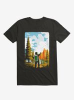 Hiking Recharging Nature Outdoor Battery T-Shirt