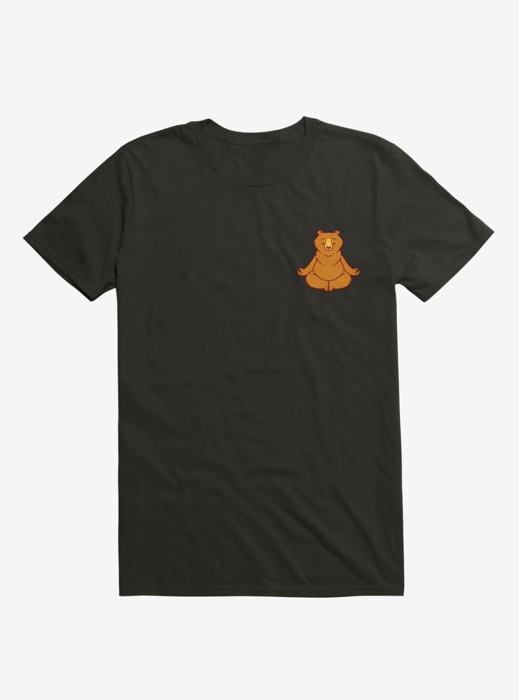 Bear Animals Meditation Zen T-Shirt