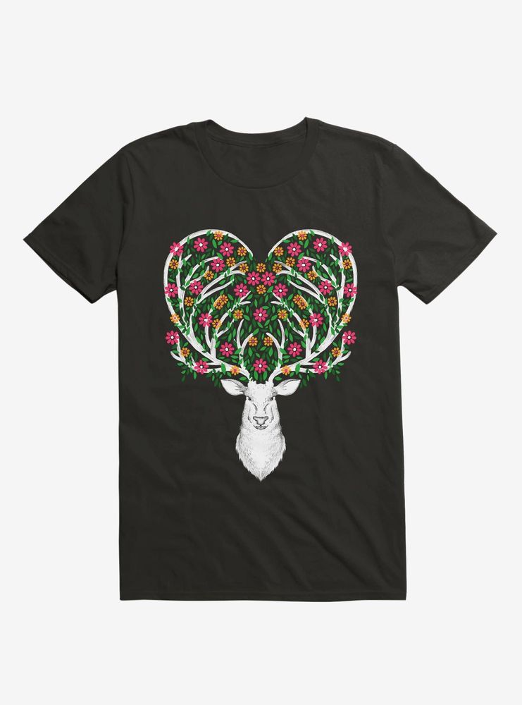 Blooming Deer II T-Shirt