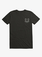 Cat Black and White Minimalist Pictogram