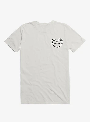 Frog Black and White Minimalist Pictogram T-Shirt