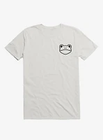 Frog Black and White Minimalist Pictogram T-Shirt