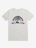 Melting Rainbow Colors Parasite T-Shirt