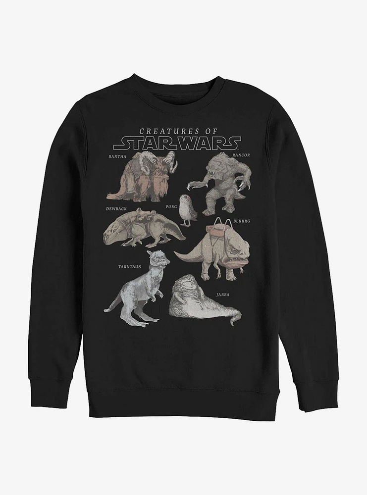 Star Wars Creatures Crew Sweatshirt