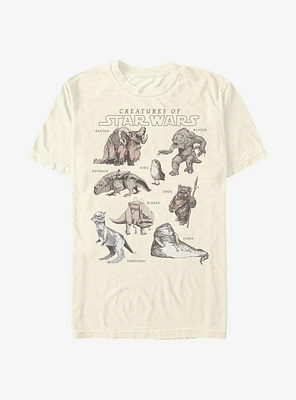 Star Wars Creatures T-Shirt