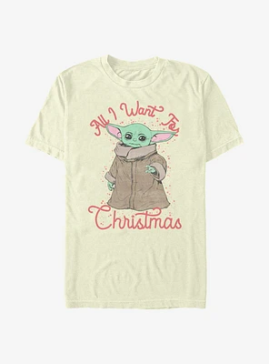 Star Wars The Mandalorian Christmas Child T-Shirt