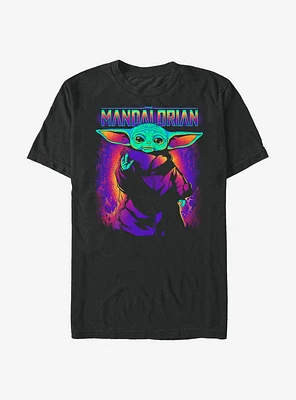 Star Wars The Mandalorian Neon Primary Child T-Shirt