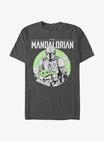 Star Wars The Mandalorian Child And Rider T-Shirt