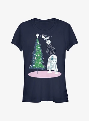 Star Wars Droid Tree Girls T-Shirt