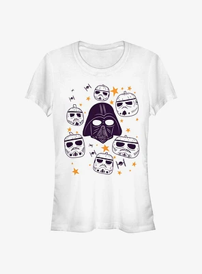 Star Wars Pumpkin Stormtroopers Girls T-Shirt